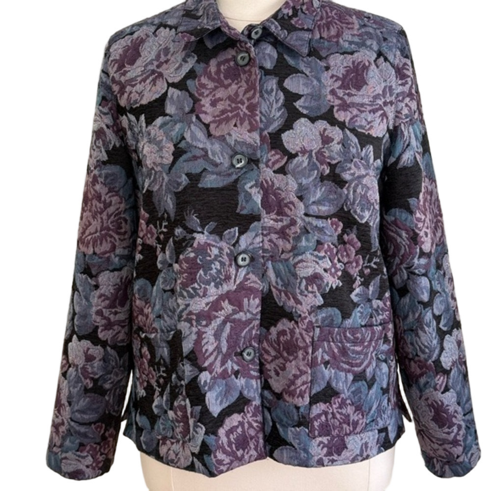 TOG Shop Floral Patterned Women's Jacket size 20